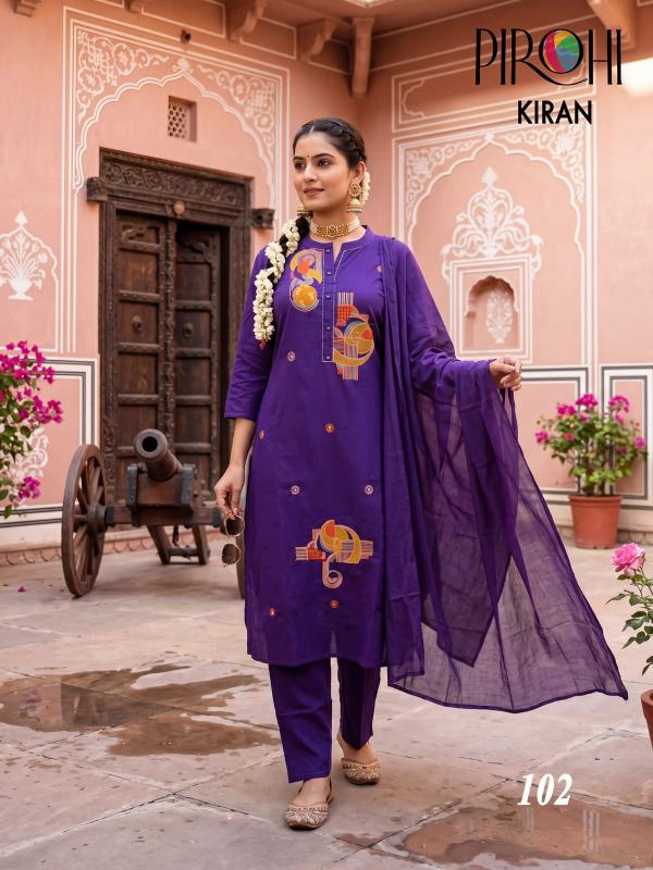 Pirohi kiran 3pcs best kurtis for wholesale